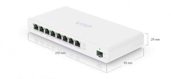 Ubiquiti USPS8 PoE Dimensions